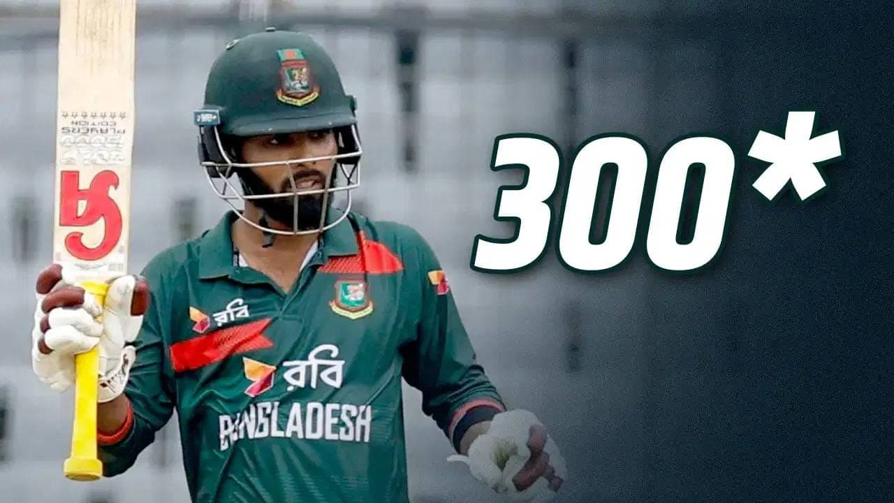 ఫోర్లు, సిక్సర్లతో విధ్వంసం.. ఒక్క టెస్టుకు పక్కనబెడితేత్రిపుల్ సెంచరీతో సమాధానం చెప్పాడు